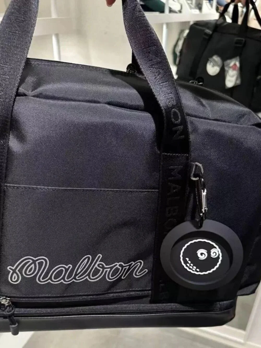 Malbon Golf Carry On Boston Bag Travel Bag